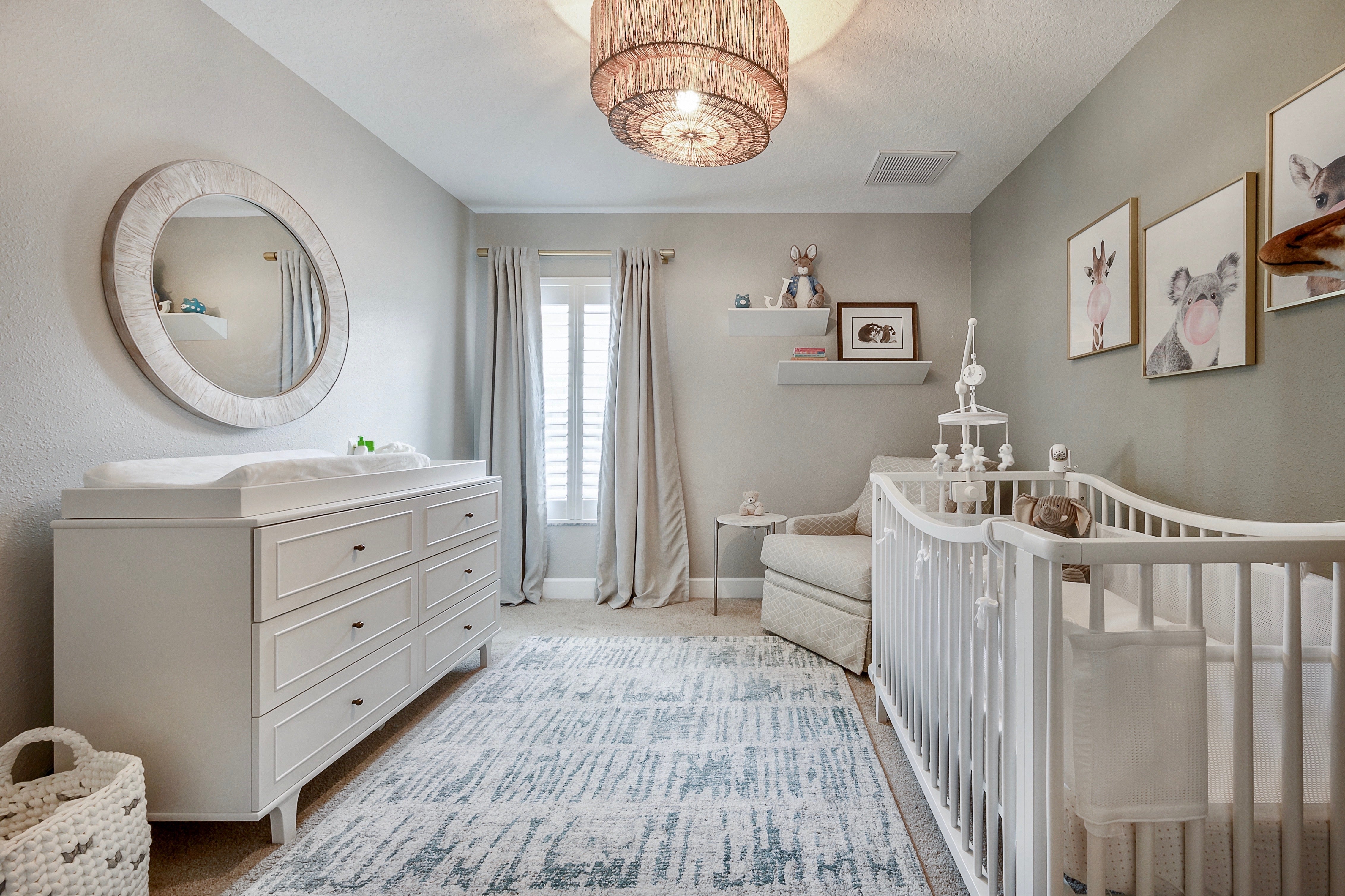 Gender Neutral Baby Nursery | Interior Design Project – coco-design-group